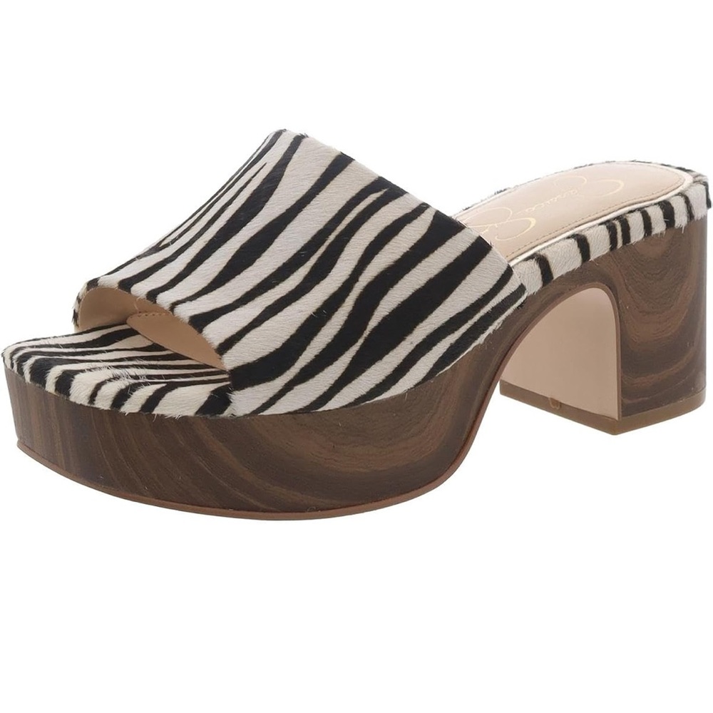 Jessica Simpson Womens Kalyani Slip On Open Toe Mules